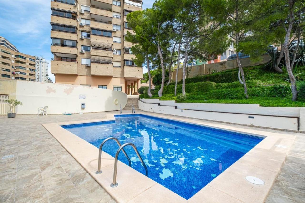 Verano Todo El Ano Apartamento Con Piscina Y Mar Benidorm Exterior photo