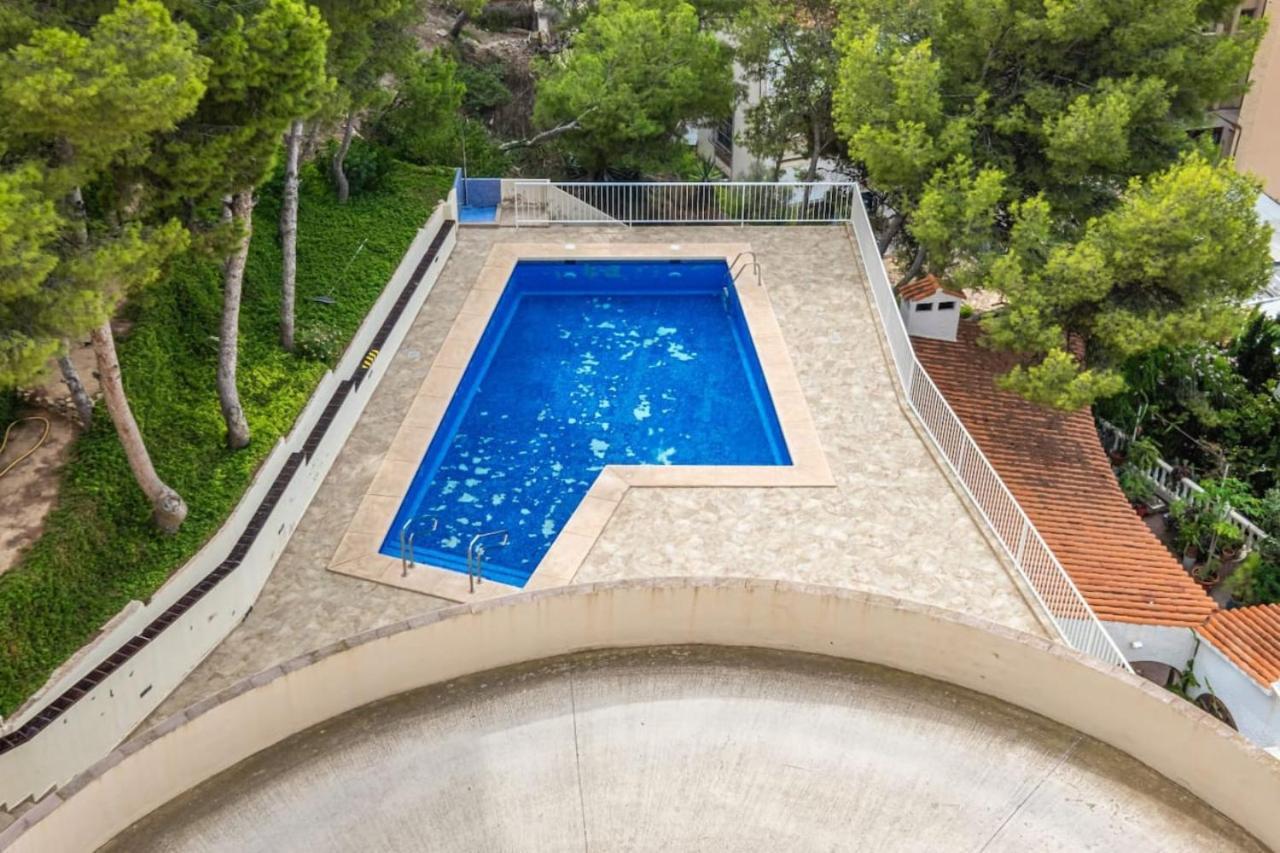Verano Todo El Ano Apartamento Con Piscina Y Mar Benidorm Exterior photo